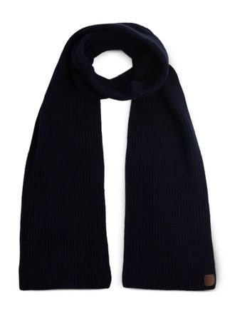 Eleventy Ribbed scarf - Blu