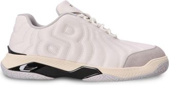 BOSS Courtstride logo-embossed sneakers - men - Rubber/Calf Leather/Fabric - 44 - Neutrals