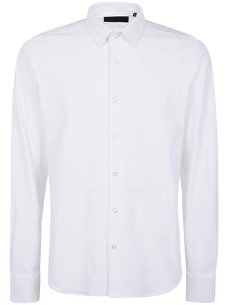 Roberto Ricci Design Oxford Jacquard Open Shirt