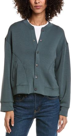 Vintage Havana Heavy Cloud Fleece Bomber Jacket