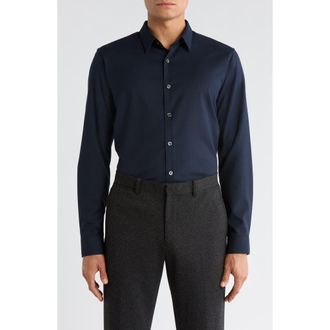 Theory Rammy Button-Up Shirt in Blue Multi at Nordstrom Rack, Size Small