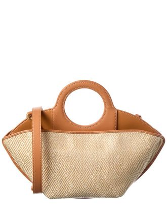 J.McLaughlin J.Mclaughlin Tropezienne Leather-Trim Tote