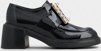 Roger Vivier Viv Rangers Loafers in patent leather
