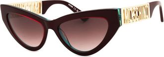 Moschino MOS170/S 0B17 HA Metalized Burgundy/Brown Gradient