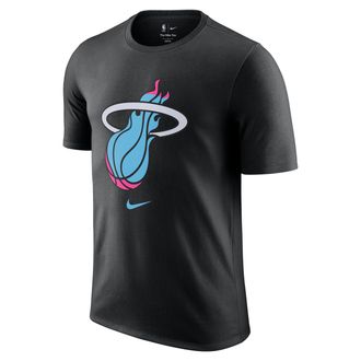 Nike Miami Heat Essential City Edition Nike Mens NBA T-Shirt in Black | HV5553-010