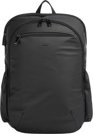 HUGO BOSS Jace Rugzak - Heren - Rugzakken - Zwart - ONE Size - Polyester - Tassen