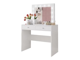 Mirjan24 Mobilier1 - Tocador Bedford 100, Espejo, 145x100x50cm, Led