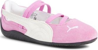 Puma Speedcat Ballet Suede Sneaker in Mauve Pop/puma Black at Nordstrom, Size 8.5