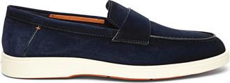 Santoni Hombre, Zapatos, Azul, Talla: 43 EU