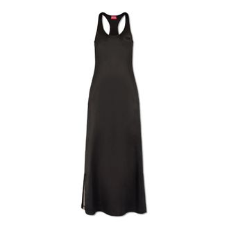Diesel D-Arlyn Mouwloze Jurk - Dames - Maxi kleedjes - Zwart - XS - Kleedjes