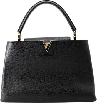 Louis Vuitton Pre-owned Vintage Handtas - Dames - Pre-owned - Zwart - Maat: ONE Size Leer