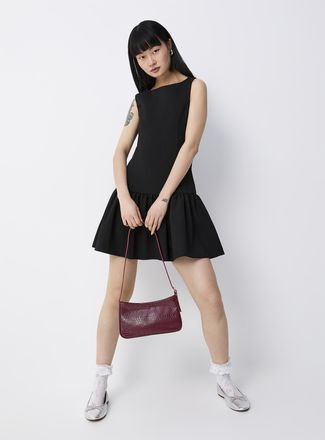 Twik Womens Flared drop-waist dress