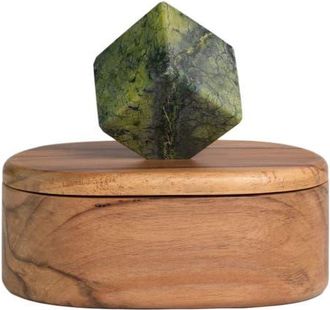 D.A.R. Proyectos Oval Special Things Jewel Box in Natural at Nordstrom