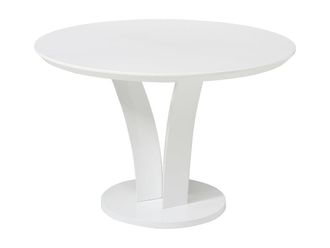 VENTE-UNIQUE.COM Mesa de comedor madera blanco