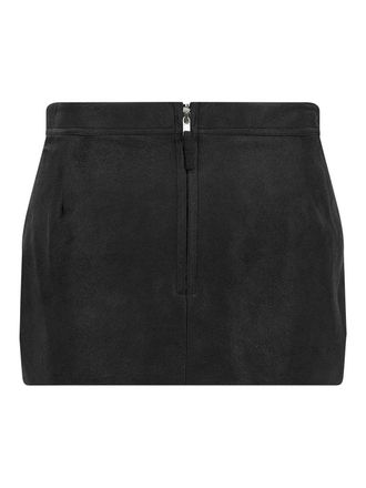 Rick Owens Fog Cutdff Mini Skirt