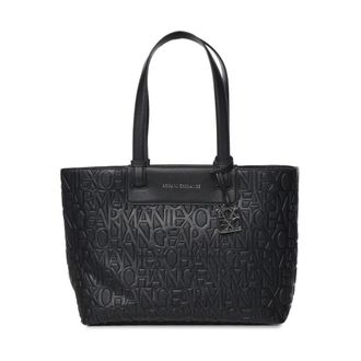 A|X Armani Exchange Shopping Bag - - Bags - Donna - Nero - ONE SIZE
