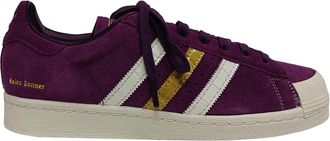 adidas Originals Adidas x Wales Bonner Jabbar Low-Top Sneakers in Purple Suede