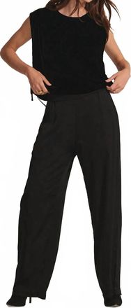 Velvet Larkin Pull On Pant In Black