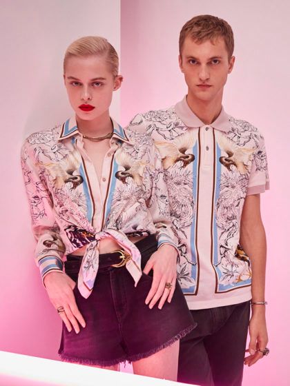 Connect with your wildest side with Roberto Cavalli’s collection