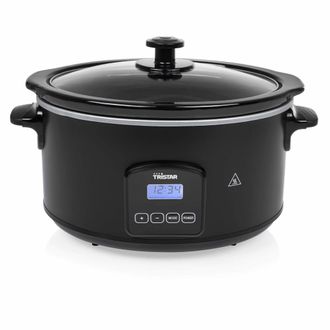 Tristar Olla De Cocci&oacute;n Lenta Negro 210w 4,5l Tristar