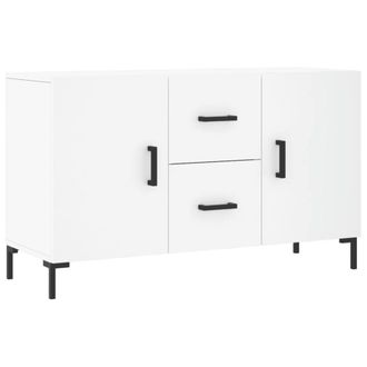 Berkfield Home Sideboard White 100x36x60 cm Engineered Wood | Size: 100 x 36 x 60 cm