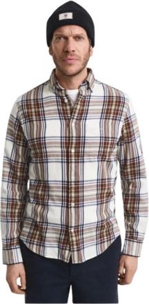 GANT Blouses & Shirts - Heren - Casual Overhemden - Veelkleurig - M - Katoen - Overhemden