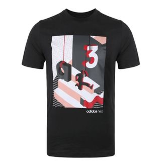 adidas CS RIS T-Shirt Black White EJ7064