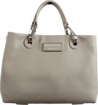 Armani My EA Small Shopper Bag - Dames - Handtassen - Grijs - ONE Size - Leer - Tassen