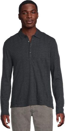 John Varvatos Jalen Polo K7021W25 Mens T Shirt Navy : SM, Cotton/Polyester/Viscose
