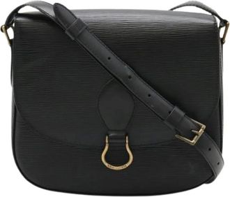 Louis Vuitton Pre-owned Cross Body Bags, female, Black, Size: ONE SIZE Pre-owned Cross Body Bag