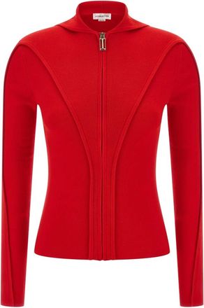 Victoria Beckham Dames, Truien, Rood, Maat: S Wol