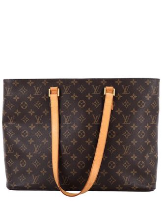Louis Vuitton Brown Monogram Canvas Luco (Authentic Pre-Loved)