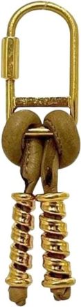 Loewe Vintage, unisex, Bruin, ONE Size, Leer, Pre-owned Leren Sleutelhanger