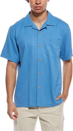 Tommy Bahama Coastal Breeze Check Silk-Blend Shirt