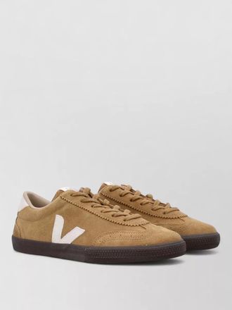 Veja suede leather low-top sneakers