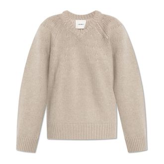 Lisa Yang Cashmere Knitwear, female, Beige, Size: XS Sweater Oia