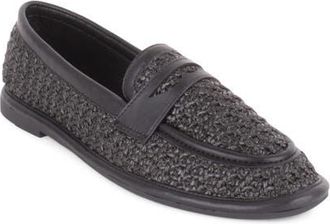 Elie Tahari Meadow Penny Loafer in Black at Nordstrom, Size 6.5
