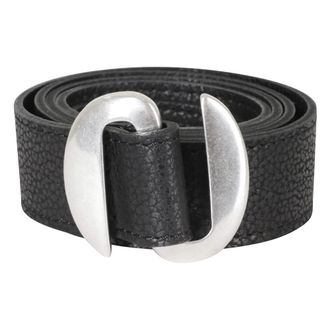 Orciani Cintura Pegaso - Dames - Accessoires - Zwart - Maat: 100 CM Leer