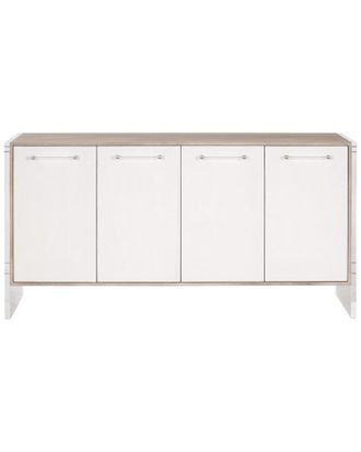 Essentials For Living Lorin Shagreen Media Sideboard