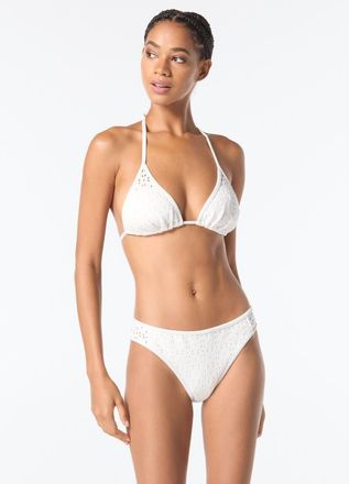 Michael Kors String Bikini Top in White at Nordstrom, Size X-Small