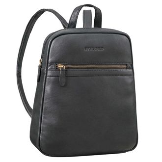 STILORD Pearl Leather Backpack for Women Small City Backpack 10.9 Inch Tablet Genuine Leather Shopping Stylish womens backpack Going Out Classic Daypack, Colo