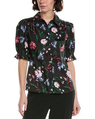 CeCe by Cynthia Steffe Cece Button-Down Collared Top