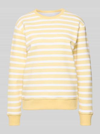 Christian Berg Regular Fit Sweatshirt aus Baumwoll-Mix in Hellgelb, Gr&ouml;&szlig;e XL