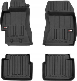 OEM Alfombras De Goma, Alfombras De Puerta, Subaru Impreza 3 Gh 2007-2011, Canaleta 3d