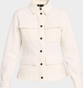 Moncler Interlock Knit Top Jacket
