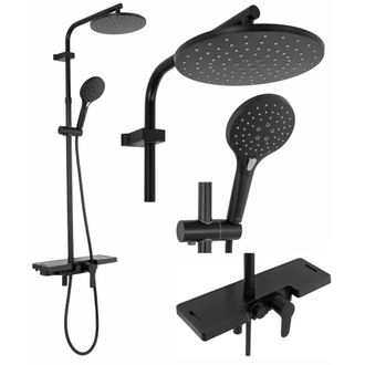 Rea Rea - Conjunto De Ducha Santos Black