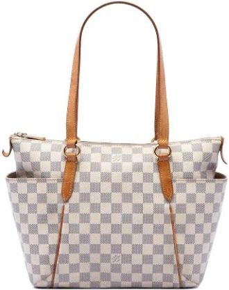 Louis Vuitton Pre-owned Totally PM Tote - Dames - Vintage Shopper - Wit - ONE Size - Leer - Vintage