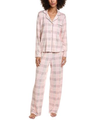 DKNY Dkny 2Pc Notch Top & Pant Sleep Set