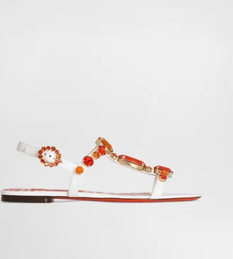 Dolce & Gabbana Sandalo - Woman Sandals And Wedges Multicolor 37.5
