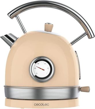 Cecotec Hervidor De Agua Thermosense 420 Vintage Light Beige - Cecotec